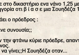 Το ανέκδοτο της ημέρας: Νανος Β ι α σ ε Σουηδεζα 2 μετρα…