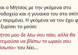 Ανέκδοτο: Είναι ο Μήτσος με την γκομενα στο ξενοδοχείο και η γυναικα του στο σπίτι να τον περιμένει…