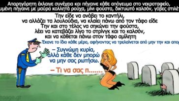 Ανέκδοτο: H Νεαρή Ξανθιά χήρα, ο Φύλακας και ο Τουρλωτός Πωπός!