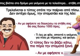 Ανέκδοτο: Ένας τύπος βλέπει στο δρόμο μια γκόμενα με τα τελειότερα… στήθη στο κόσμο.